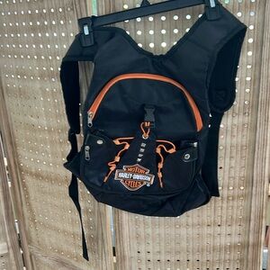 Vintage Harley Davidson studded mini back pack